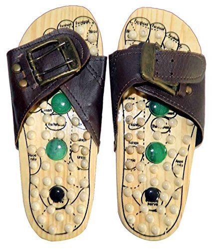 Wooden Slipper Foot Accupressure Massager Wooden Slipper Foot Accupressure Massager