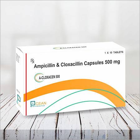 A-cloxacen 500- Ampicliin & Cloxacliling Capsule 500mg