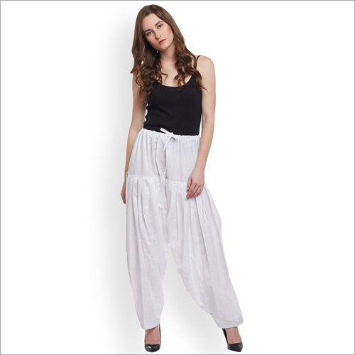 Available In All Color Ladies White Salwar