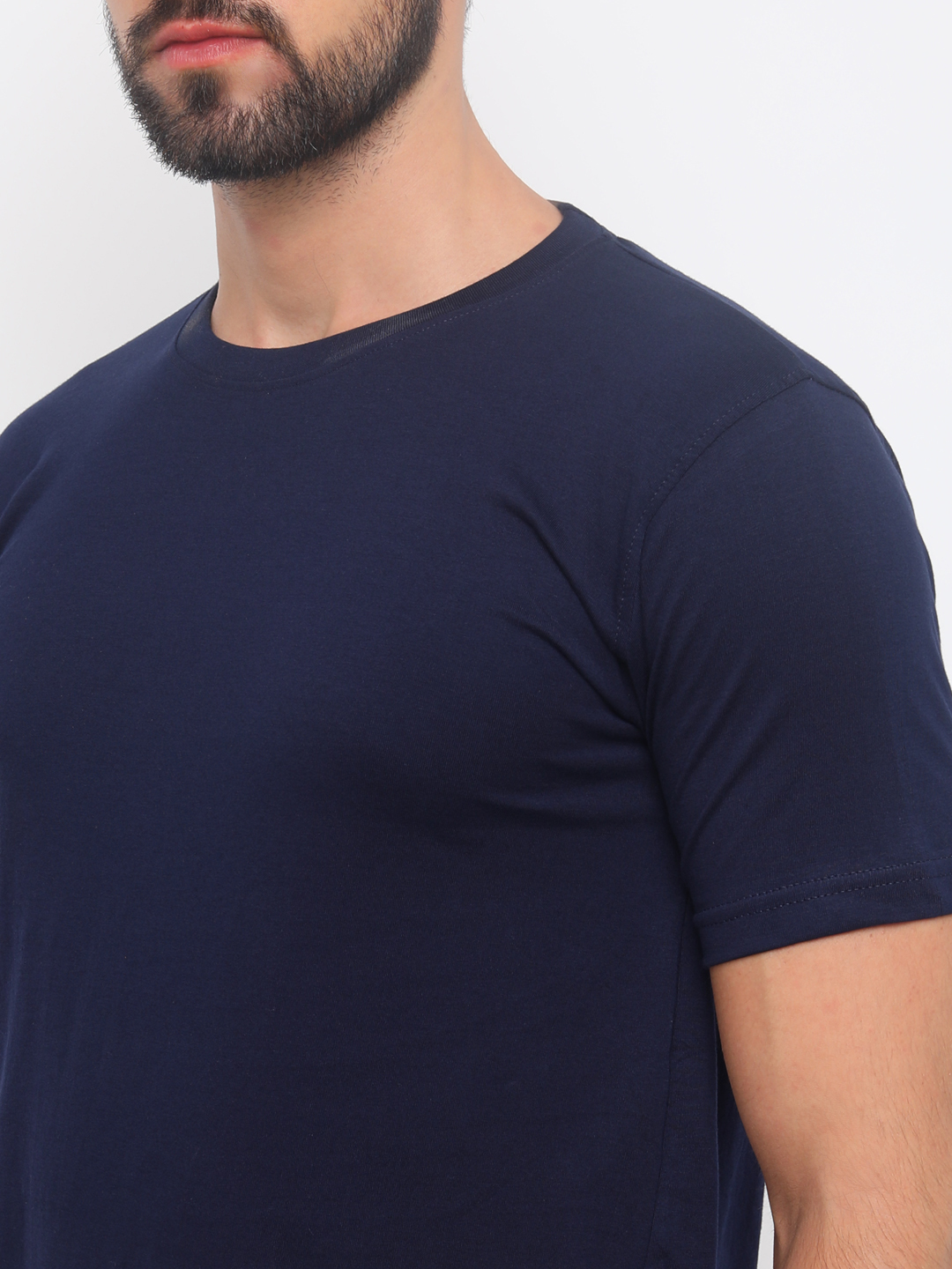 Navy Blue Plain T shirts