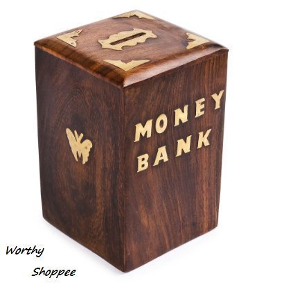 Handicrafted Wooden Currency Bank Handicrafted Wooden Currency Bank