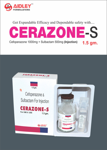 Cefoperazone 1gm + Sulbactam 500mg Injection