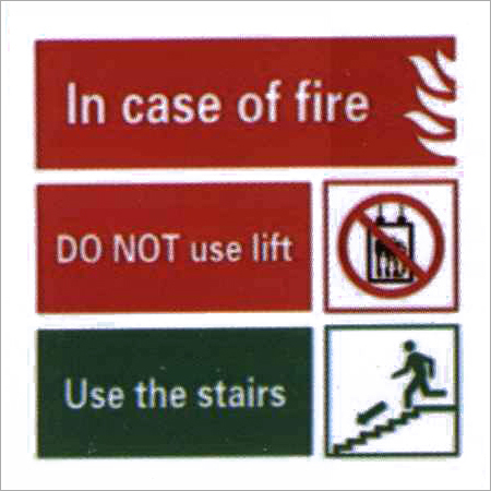 Fire Fighting Signage By RELEVANT CONSULTANTS AND SERVICES