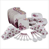 White Melamine Crockery Set