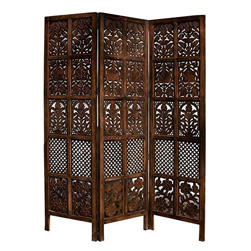 Home DACcor Traditional Handcrafted Wooden Partition Screen/Room Divider