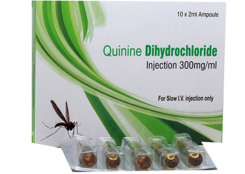 Liquid Quinine Dihydrochloride Injection