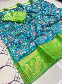 New  Raw Silk Saree