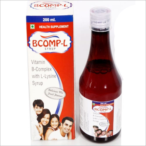 Liquid Vitamin With LLysine Syrup at Best Price in