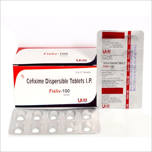 Cefixime Dispersible Tablet I.P Cool And Dry Place