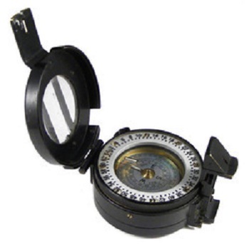 Brass Pocket Compass
