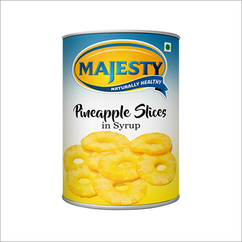 Canned Pineapple Slices Shelf Life: 12 Months