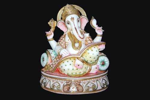 Ganesh Marble Statue