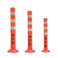 Pu Flexible Spring Post - Color: Red