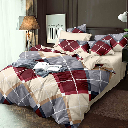 4 Piece Double Bed Quilt Set