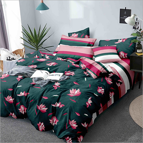4 Piece AC Bed Comforter Quilt