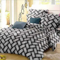 Fancy Double Bed Printed Quilt