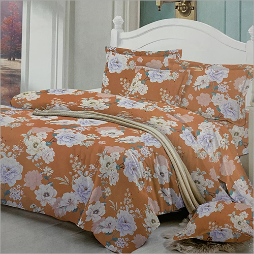 Double Bed Floral Printed Quilt