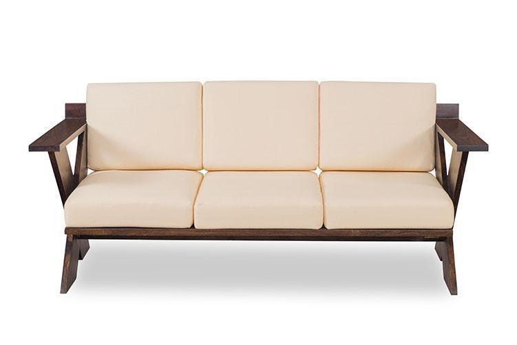 Wooden sofa set Spanos