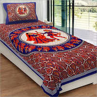 Single Dandiya Printed Bedsheet