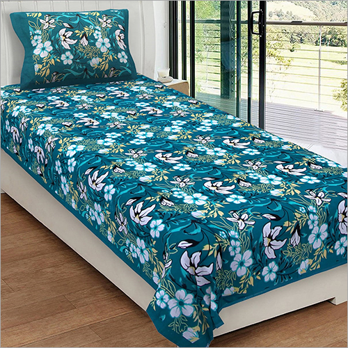 Available In Different Color Flower Print Bed Sheet