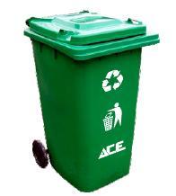 TWO WHEEL DUSTBIN 120