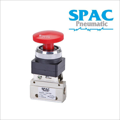 Plastic & Metal Push Button Valve