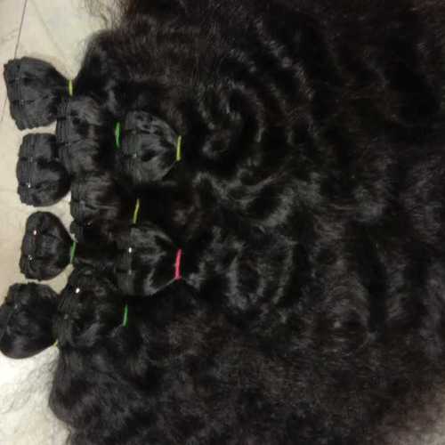 Machine Weft Wavy Hair