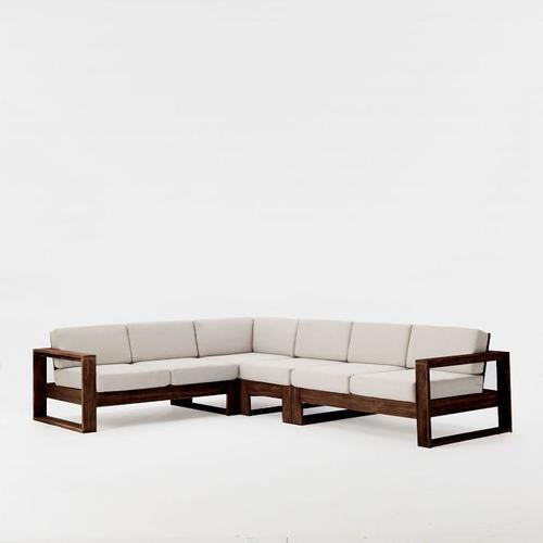 Solid wood sofa set MultiSets design