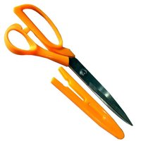 Multipurpose Scissor - Stainless Steel, Length 22.86 Cm, Width 6.985 Cm, Height 1.016 Cm, Weight 65 Grams | Elegant Design For Home Decor & Gifting