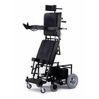Standing Wheelchair - 24v Steel Frame, 30 Inch Height, 85 Kg Capacity | Powered Standing Function, Adjustable Armrest, Lightweight 52 Kg Design