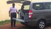 Van Wheelchair Lift - 320 Kg Load Capacity, 880 Mm Max Height | Electric System 12-24 Volt, Remote Control, Auxiliary Emergency Hand Pump