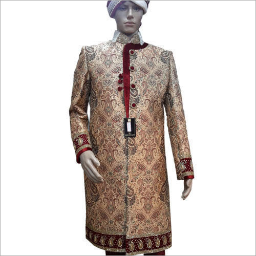 Embroidered Wedding Sherwani