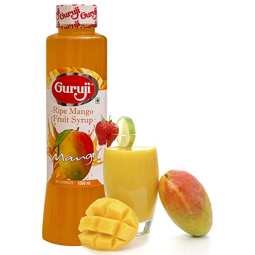 Ripe Mango Fruit Syrup