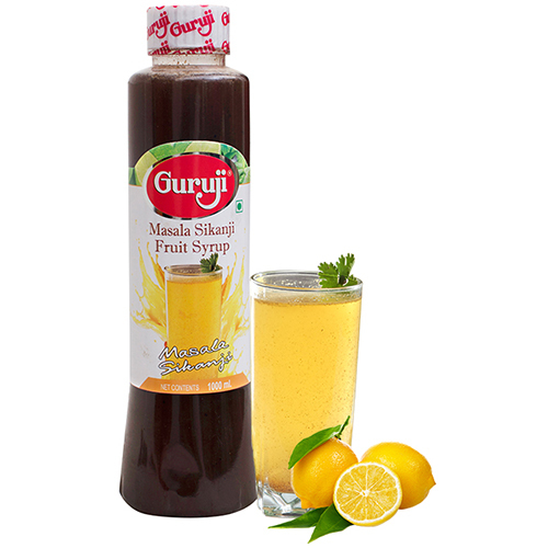 Masala Sikanji Fruit Syrup Packaging: Glass Bottle