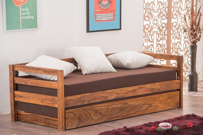 solid wood Sofa cum bed DownPal