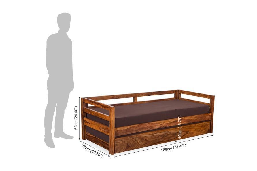 solid wood Sofa cum bed DownPal