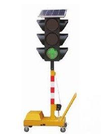 Solar Portable Traffic Signal Light