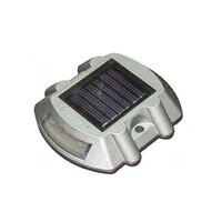 Solar Road Safety Studs - Color: Silver