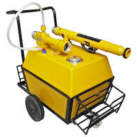 Mobile Foam Unit - 100 Ltr Frp Body, Golden Yellow Color, 100-250 Ltr Loading Capacity