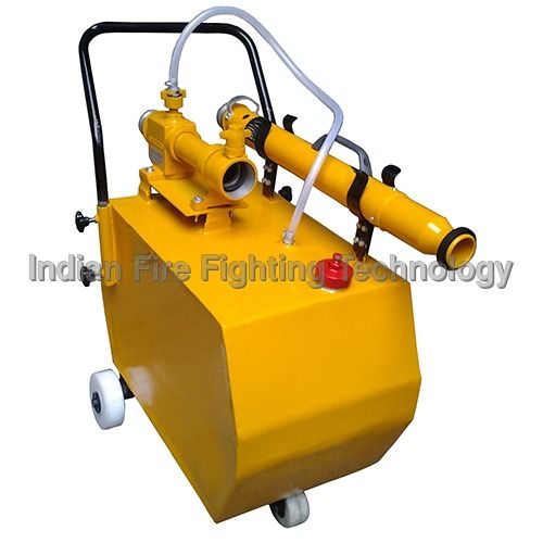 Golden Yellow Mobile Foam Trolley Unit