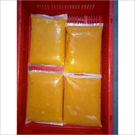 Frozen Mango Pulp - Pure Fruit Blend | Natural Mango Flavor, Versatile Ingredient for Smoothies and Desserts, Easily Measurable for Recipes