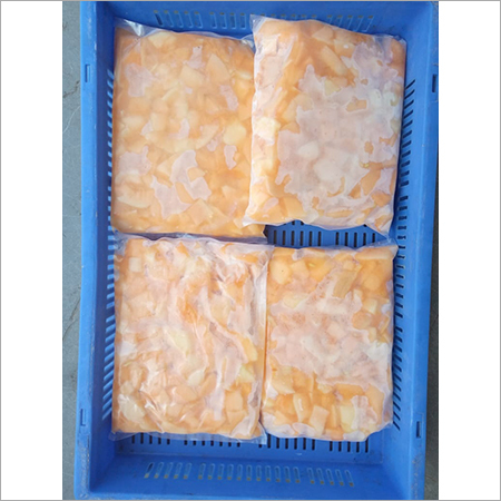 Frozen Muskmelon Slice - Freshly Chilled Fruit , Packaged for Optimal Taste and Texture, Ideal for Smoothies and Desserts