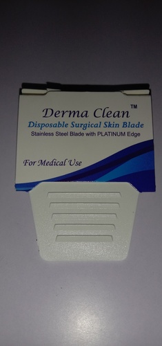 White Disposable Skin Blades