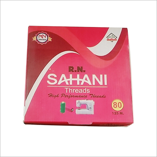 Available In Multicolour Sahani Polyester Sewing Thread