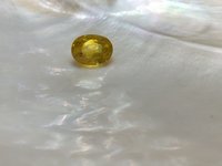 4.75 carat yellow sapphiree