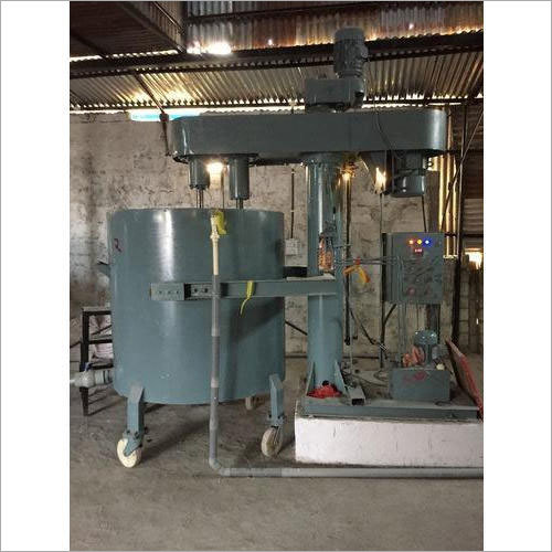 Twin Shaft Disperser With Tank