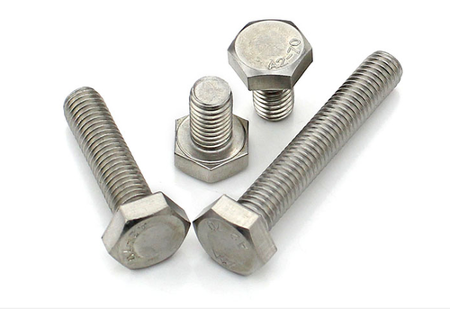 Stainless Steel Hex Bolt - Color: Silver White