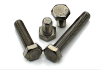 Stainless Steel Hex Bolt - Color: Silver White