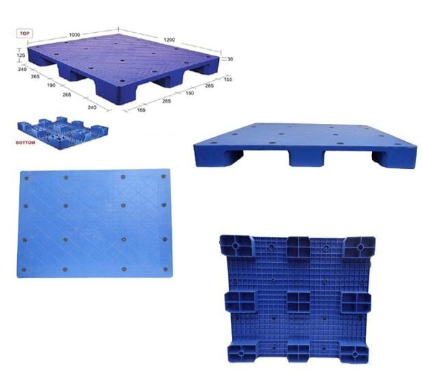 Customized Pallet - Color: Blue