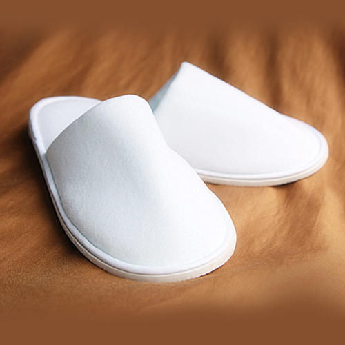 Fleece Fabric Hotel Slipper